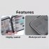 16 Grid Portable Multi functional Waterproof Fishing Accessories Box Storage Fish Box black Large size  16 grids 