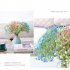 16 Pcs bunch Artificial  Gypsophila Vivid Colored Plants Bouquets Diy Wedding Home Living Room Decoration Photography Props Blue bunch of 16
