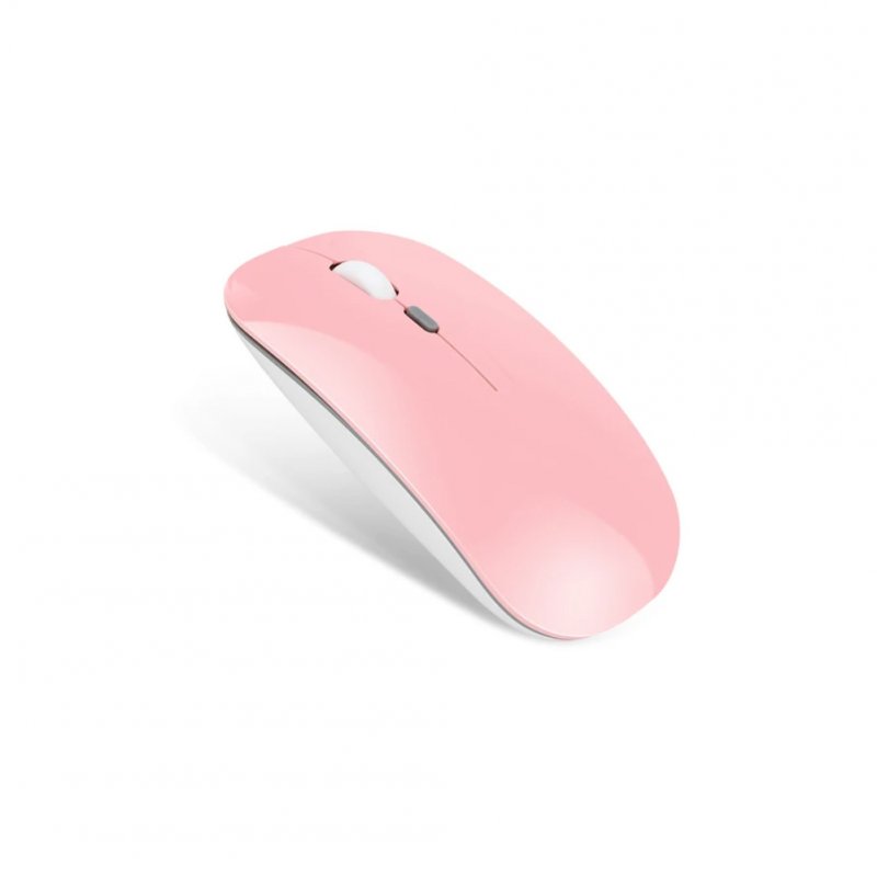 1600DPI Wireless Mouse For Laptop, 2.4GHz Ultra Thin Silent Mouse, Portable Mobile Optical Cordless Mouse Mice For Laptop, PC, Computer pink