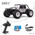 16103 1 16 2 4GHz 4wd Rc Car 390 High speed Carbon Brush Strong Magnetic Motor 5 wire 17g Steering Gear Spring Shock Absorption Car Model Toys White