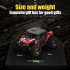 16106 1 16 RC Car with Led 4wd 50km h Off road Vehicle High Speed Drift Car for Kid Vs for Wltoys 144001 Toys Red