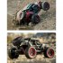 16106 1 16 RC Car with Led 4wd 50km h Off road Vehicle High Speed Drift Car for Kid Vs for Wltoys 144001 Toys Gray