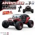 16106 1 16 RC Car with Led 4wd 50km h Off road Vehicle High Speed Drift Car for Kid Vs for Wltoys 144001 Toys Red