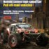 16106 1 16 RC Car with Led 4wd 50km h Off road Vehicle High Speed Drift Car for Kid Vs for Wltoys 144001 Toys Gray