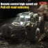16106 1 16 RC Car with Led 4wd 50km h Off road Vehicle High Speed Drift Car for Kid Vs for Wltoys 144001 Toys Gray