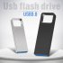 16GB USB Flash Drive USB 3 0 Memory Drive Pen Drive USB Flash Stick   Black