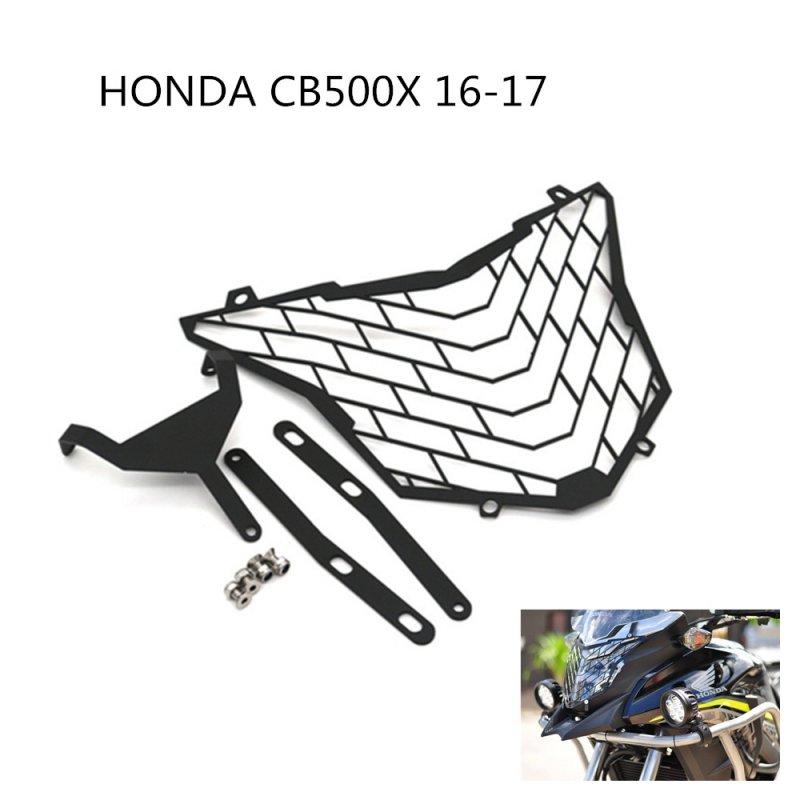 For HONDA CB500X 2016-2017 Headlight Protection Cover Grille Guard Cover Protector Motorcycle Accessories  