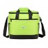 16L Large Capacity Thermal Lunch Bag Portable Food Picnic Handbag Travel Cooler Insulated Bags Orange