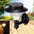 16LED Outdoor Solar Powered Wall Lamp Yard Fence Stair Street Light Decoration White light