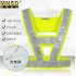 16LEDs Safe Reflective Vest with Red Light for Outdoor Wear Battery