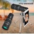 16X52 High Power HD Monocular Telescope Lens with Night Vision for All Outdoors  16 52 set