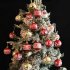 16pcs 6cm Christmas Balls Shatterproof Christmas Tree Ornaments for Home Party New Year Decorations Style 2