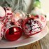 16pcs 6cm Christmas Balls Shatterproof Christmas Tree Ornaments for Home Party New Year Decorations Style 2