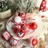 16pcs 6cm Christmas Balls Shatterproof Christmas Tree Ornaments for Home Party New Year Decorations Style 3
