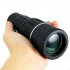 16x52 Zoom HD Smartphone Monocular Telescope Lens Hiking Scope with Antislip Tripod black