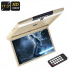 17 3 Inch Flip Down Display is the ultimate car media player for your passengers to enjoy 1080p movies and series while on the move  