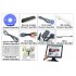 17 Inch LCD Touch Screen monitor for PC or POS System with 1280x1024 Resolution  VGA  HDMI and TV in