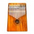 17 Key Kalimba Thumb Piano Acacia Wooden Color Toy Gift Portable Acacia