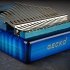 17 Key Wooden Thumb Piano Kalimba with EQ Tiger Pattern Maple Music Instrument Toy Gift blue