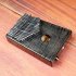 17 Key Wooden Thumb Piano Kalimba with EQ Tiger Pattern Maple Music Instrument Toy Gift black