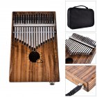 17 Keys EQ Kalimba Thumb Piano Link Speaker Electric Pickup Music Craft Gift(Sun Cloud) MS17AEQ