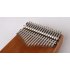17 Keys Kalimba Keyboard Manganese Steel Kalimba Key Chrome Music Instrument 17 keys engraved with notes on the front