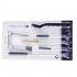 17 Pcs set Spray  Handle  Pipe  Cleaning  Brush  Kit Auto Parts Cleaning Kit For Airbrush Spray Tip Air Cap Silver
