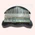 17 key Acrylic Kalimba Fox shape Thumb Piano with Tuning Hammer black