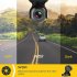 170 Degree Wifi Car  Driving  Recorder Hd 1080p Wide angle Super Night Vision Dvr G sensor Video Recorder Dash Cam Car Camera black
