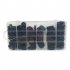 170pcs Rubber Plug Hole Grommet Kit Single sided Retainer Protective Coil Gasket Retaining Ring Parts as shown in the picture