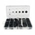 170pcs Rubber Plug Hole Grommet Kit Single sided Retainer Protective Coil Gasket Retaining Ring Parts as shown in the picture