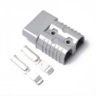 175A 600V Forklift Connector Adapter Plug with 2 Ports Battery Power Plug gray A0179 02