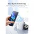 179 3 in 1 Magnetic Wireless Charger Compatible For Iphone12 13 Watch Earphone Wireless Charging Device black