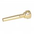17C  Musical Trumpet Mouthpiece Accessories Tone Brass Instrument Professional Mini Portable Bugle Mouth Golden