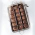 18 Cavity Brownie Baking Tray Cake Mold Thickened Square Bread Baking Pan As shown