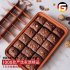 18 Cavity Cake Pan Non Stick Square Shape Bread Mold Pan Stainless steel Baking Tools Professional Bakeware As shown