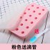 18 Grids Ice Cream Mold Silica Gel Ice Box Kitchen Bar Homemade Ice Hockey Ball Moulds 17mm water drop green   dropper