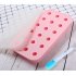 18 Grids Ice Cream Mold Silica Gel Ice Box Kitchen Bar Homemade Ice Hockey Ball Moulds 22mm water drop pink   tube drop