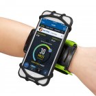 180   Rotatable Phone Wristband for iPhone Xs Max Xr Samsung Galaxy S9  S8 for Jogging Running Cycling Hiking Sports Armband  green