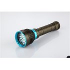 18000LM 7 XML T6 LED Strong Light Diving Flashlight Torch Professional Underwater Waterproof Light Tactical Lantern 