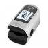 1805 Pulse Measuring Device Portable Finger Clip Oximeter Blood Pressure Meter Heart Rate Detector Black