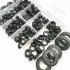 180pcs Rubber Grommet Firewall Wire Gasket O ring Seal Ring Guard Coil String Coil Assortment Set Rubber