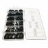 180pcs Rubber Grommet Firewall Wire Gasket O ring Seal Ring Guard Coil String Coil Assortment Set Rubber