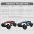 18301 18302 1 18 Full Scale Remote Control Car 2 4GHz Racing Car High speed 45Km h Off road Vehicle Toys 18301 red