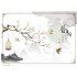 187x128cm Large Size Tree Wall Stickers Birds Flower Home Decor Wallpapers for Living Room Bedroom DIY Rooms Decoration 60 90cm  2