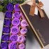 18Pcs Box Romantic Rose Petals Soap Plant Essential Oil Soap Anniversary Gift