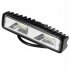 18W 12V 16LED Car Work Light Bar Spot Beam Driving Waterproof Auto Fog Lamp Running Lights black