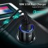 18W 3 1A Car Charger Fast Charger 3 0 Universal Dual USB Adapter for Samsung Xiaomi 8 Mobile Phone white Car charger   micro data cable