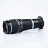 18x Telephoto Lens Phone Camera Lens 6 2 Degree Wide Angle Lens for iPhone Samsung  Gray standard