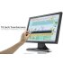 19 Inch LCD touch screen display monitor with a 1440x900 resolution and that is compatible with Windows XP  Vista  7 operating systems is ideal for retail